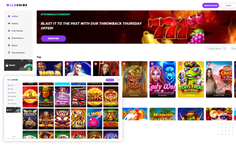 Wildcoins Casino Australia Review