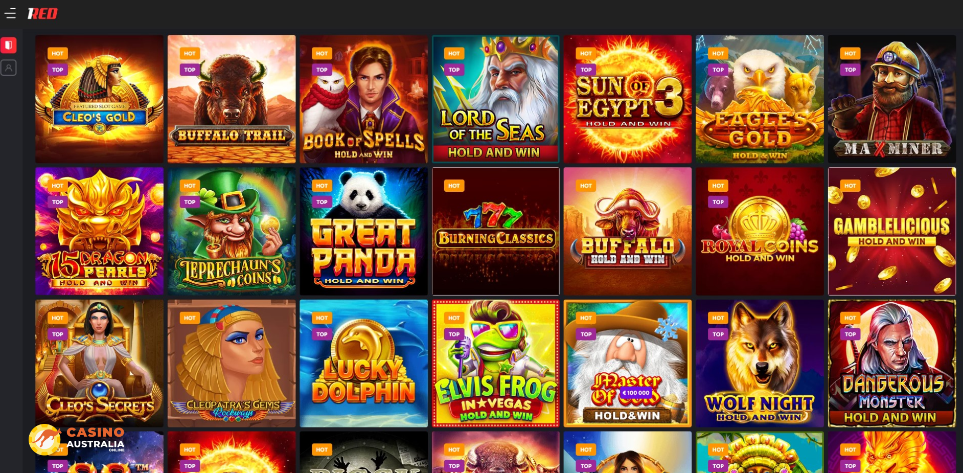 1Red Casino Games Australia