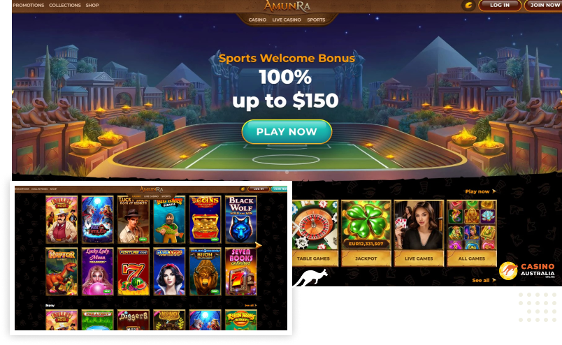 AmunRa Casino Australia