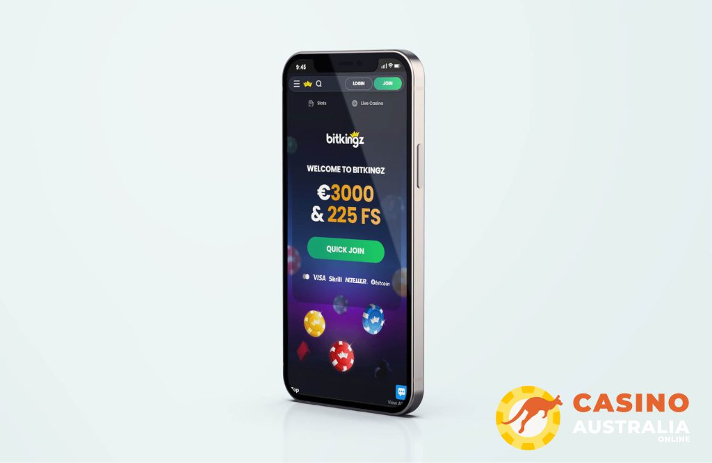 BitKingz Casino Mobile Version