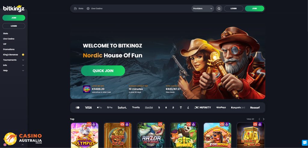 BitKingz Casino Review Australia