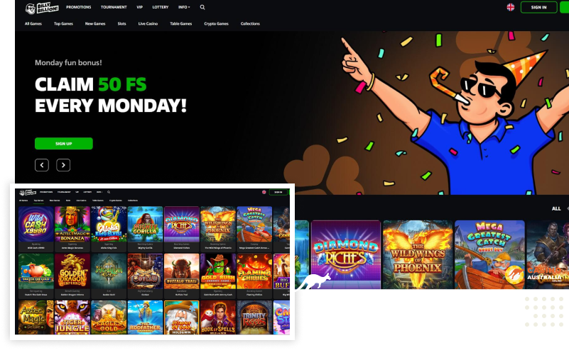 Billy Billion Casino Australia Review