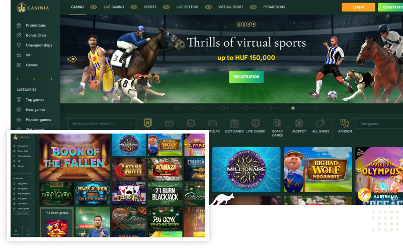 Casinia Casino Australia Review