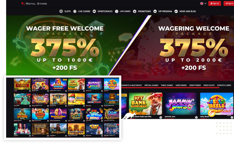 Royalstars Casino Australia Review