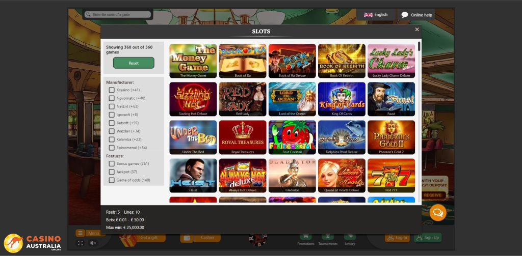 XCasino Games Australia