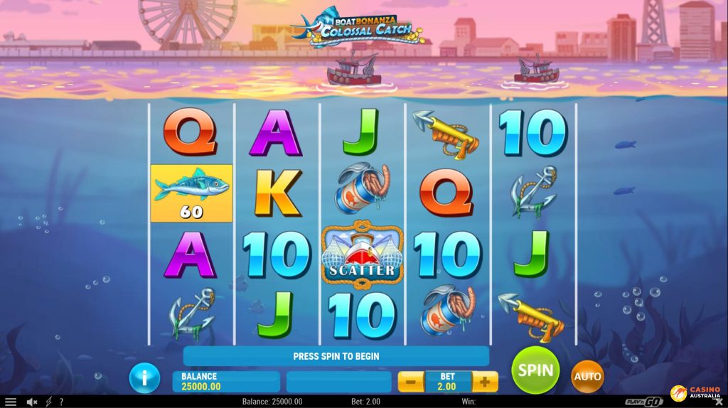 Boat Bonanza Colossal Catch Free Play Australia Review