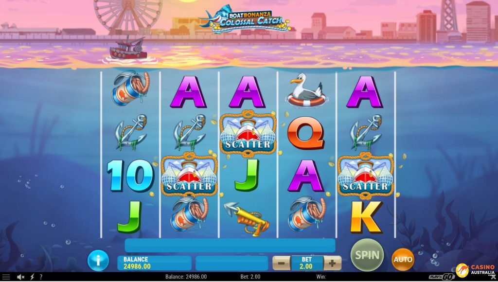 Boat Bonanza Colossal Catch Free Play Scatters Wins Australia Review