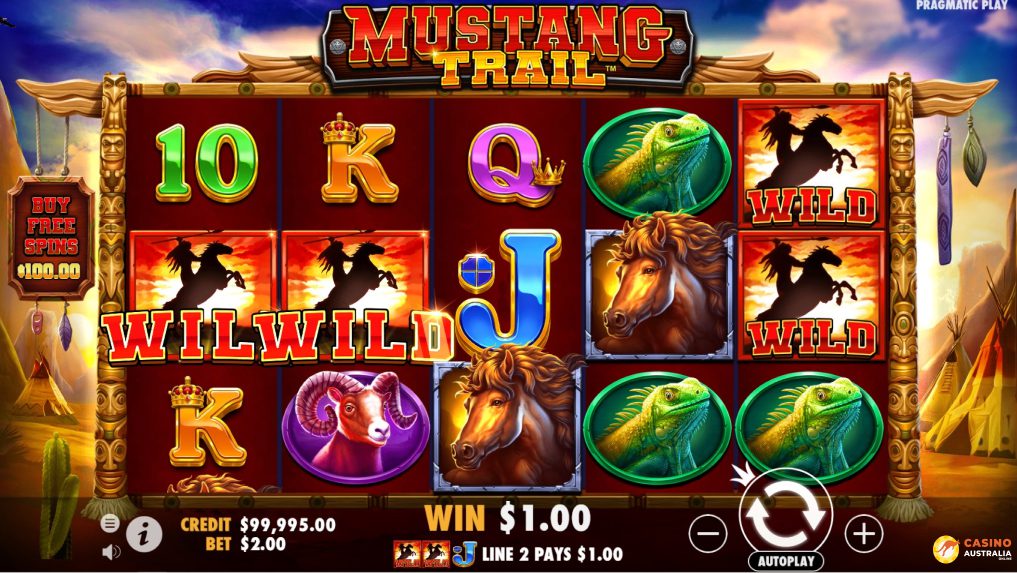 Mustang Trail Free Play Wins Australia Review