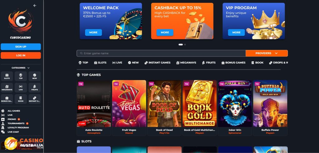 Cusco Casino Review Australia