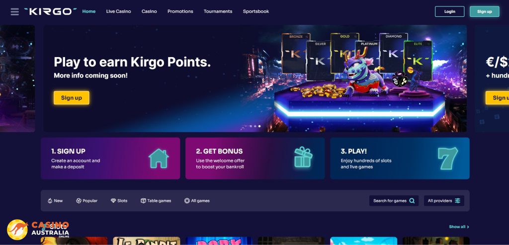 Kirgo Casino Review Australia