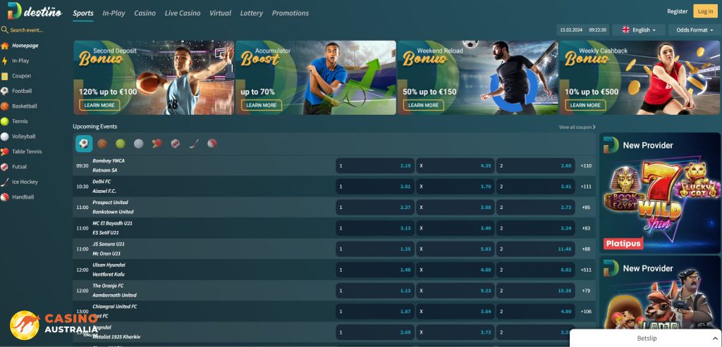 Destino Casino Review Australia