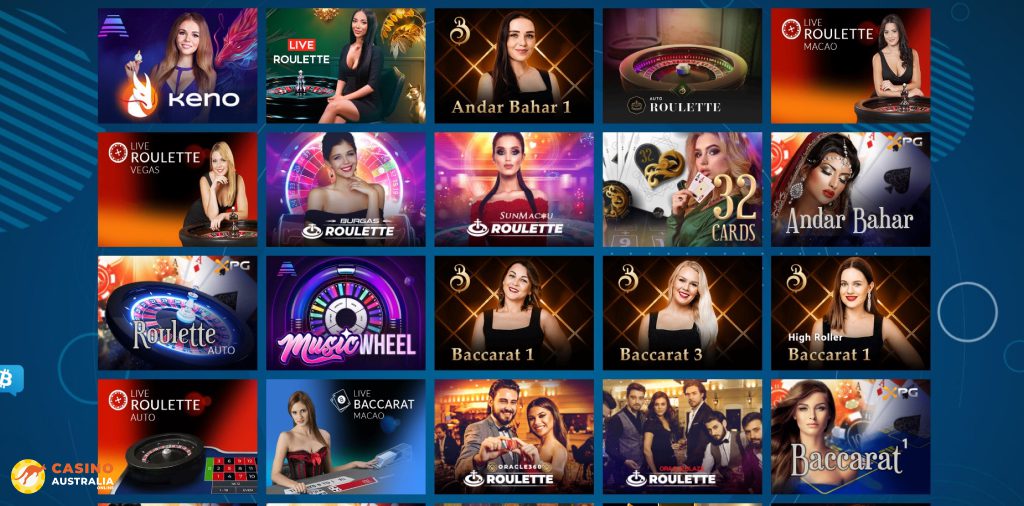 Anonym Bet Casino Live Games Australia