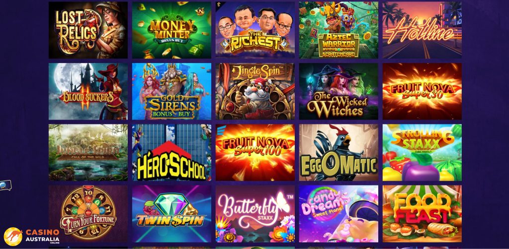 DamSlots Casino Games Australia