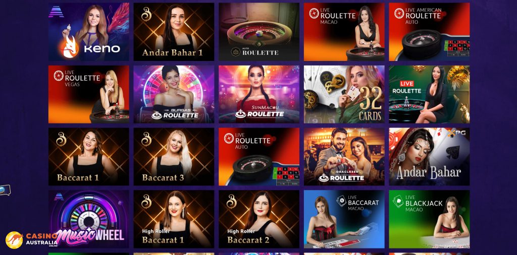 DamSlots Casino Live Games Australia