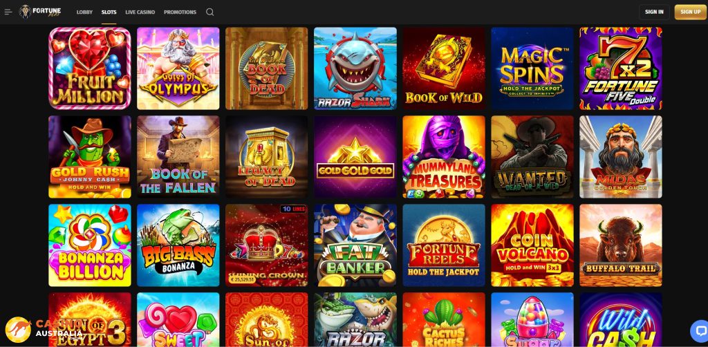 Fortune Play Casino Games Australia