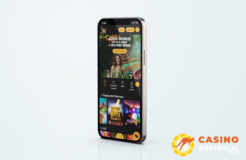 GorillaWins Casino Mobile Version