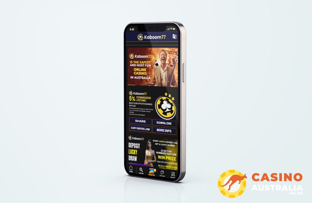 KaBoom77 Casino Mobile Version (1)