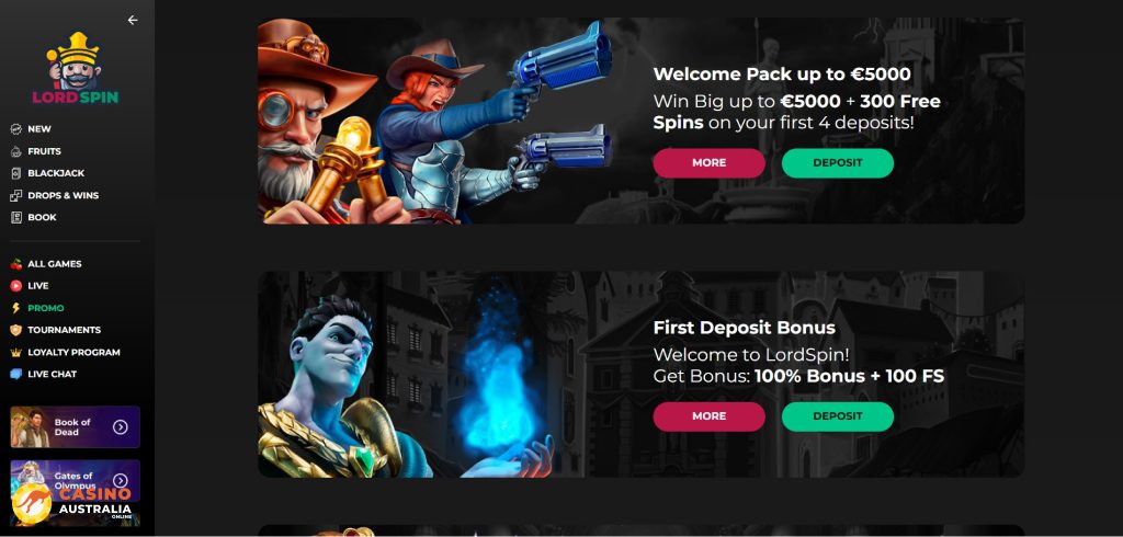 LordSpin Casino Promotions Australia (1)