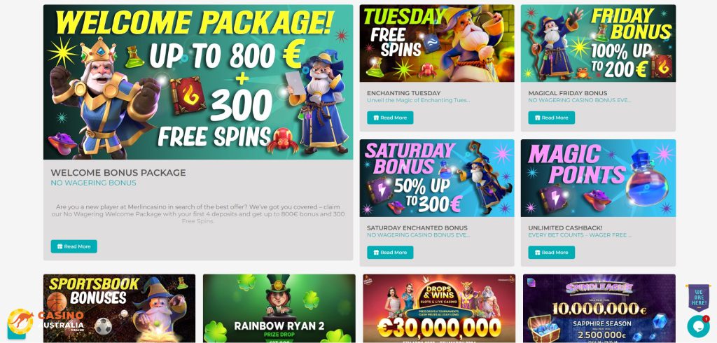 Merlin Casino Promotions Australia