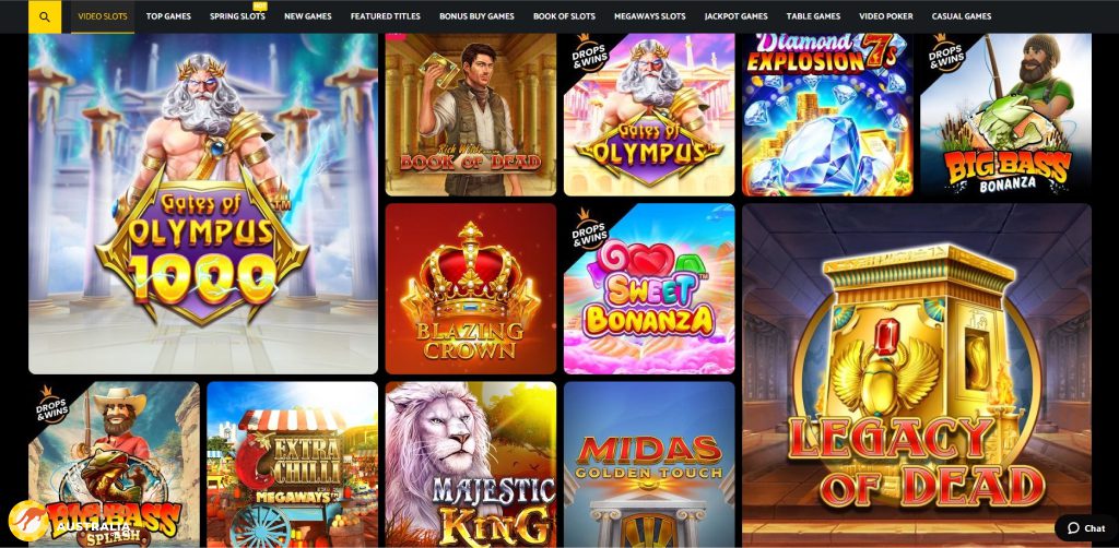 PalmSlots Casino Games Australia