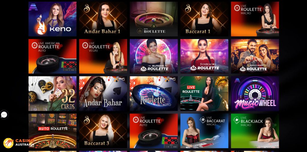 PlatinumClubVIP Casino Live Games Australia