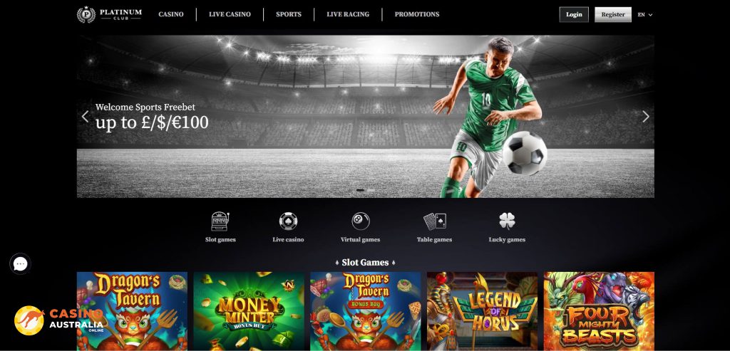 PlatinumClubVIP Casino Review Australia