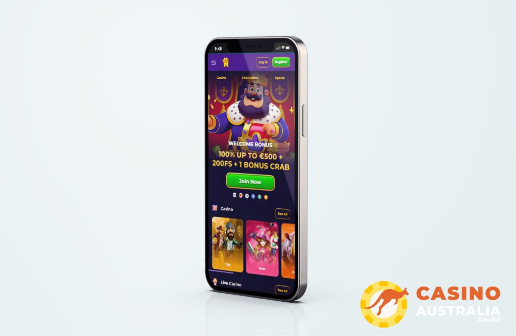 RoyalGame Casino Mobile Version