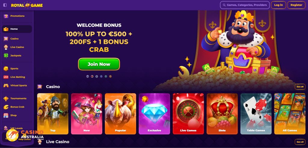 RoyalGame CasRoyalGame Casino Review Australiaino Review Australia