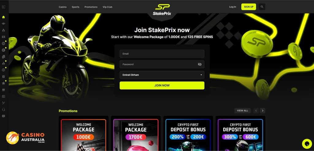 Stakeprix Casino Review Australia