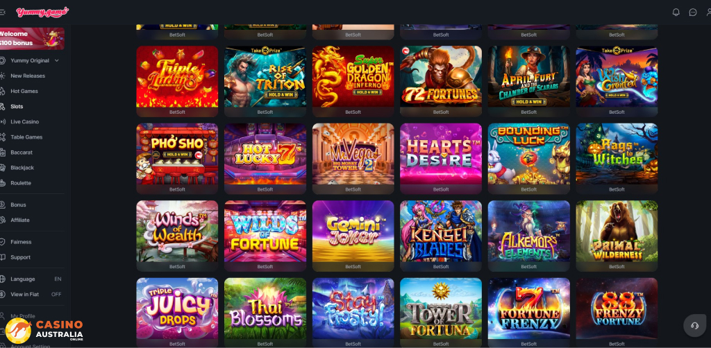 Yummy Game Casino Games Australia