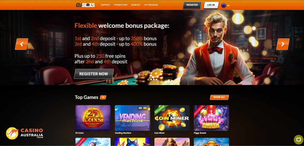 i24Slots Casino Review Australia