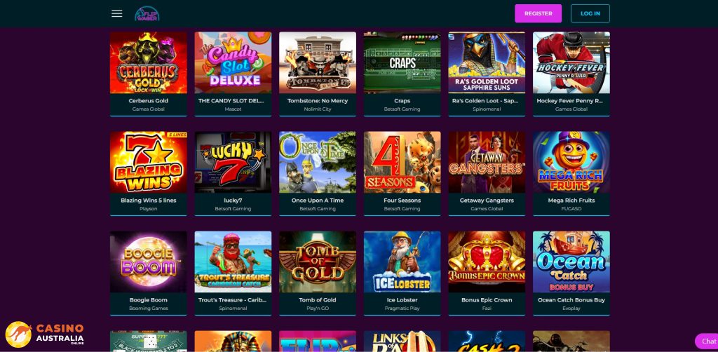 FlipWager Casino Games Australia