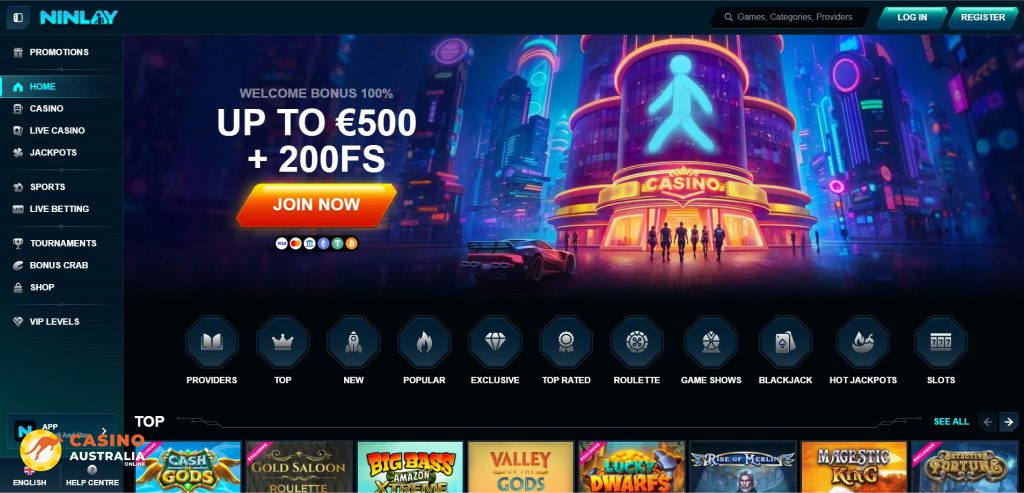 Ninlay Casino Review Australia