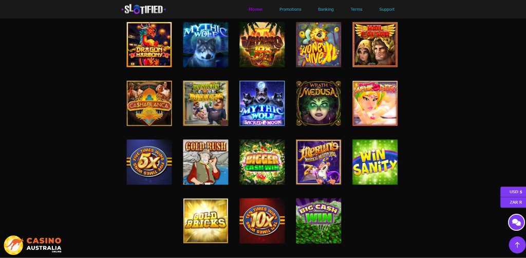 Slotified Casino Games Australia