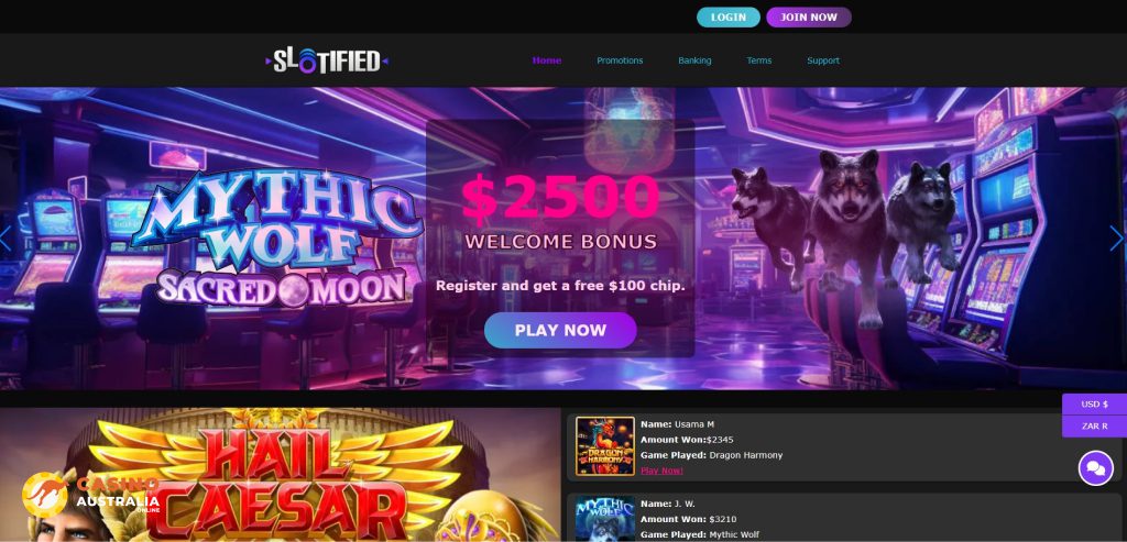 Slotified Casino Review Australia