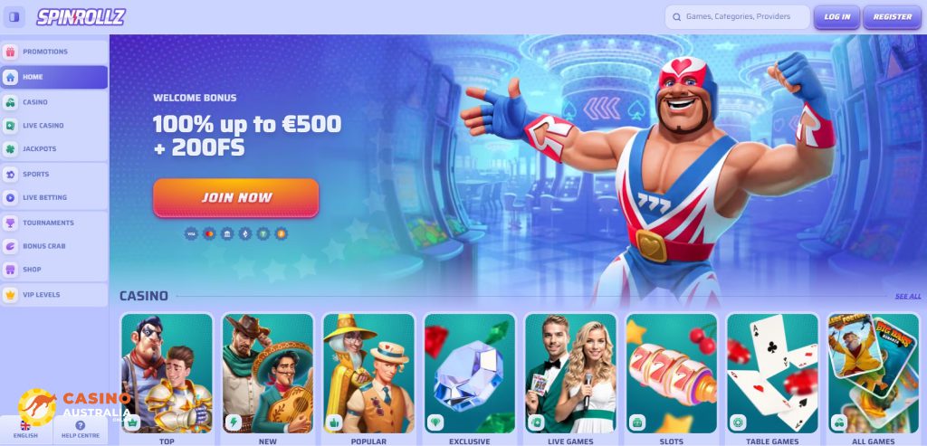 Spinrollz Casino Review Australia