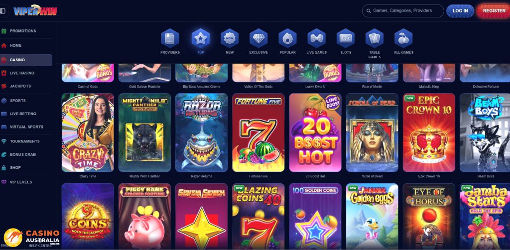 ViperWin Casino Games Australia