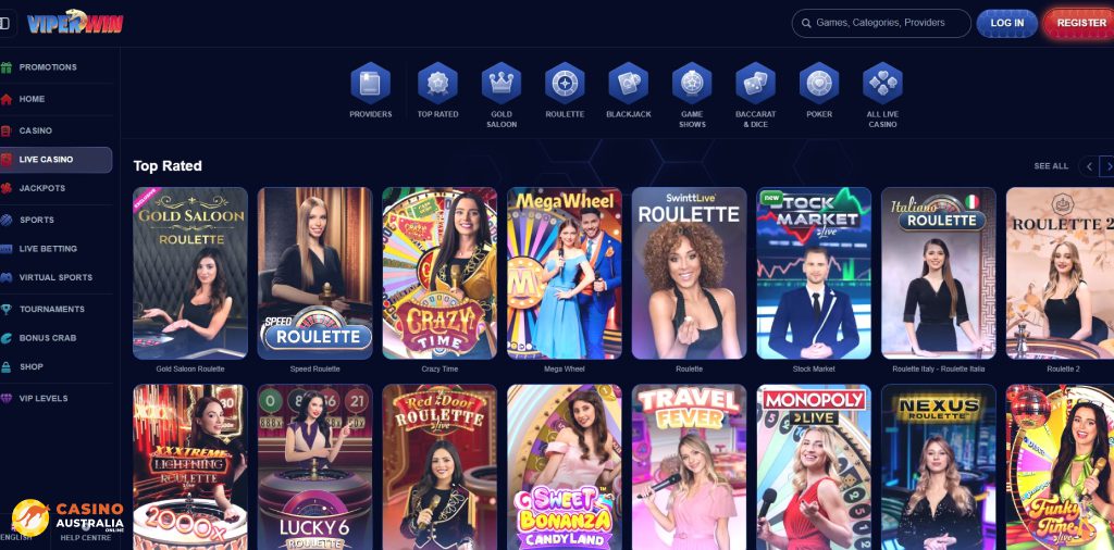 ViperWin Casino Live Games Australia