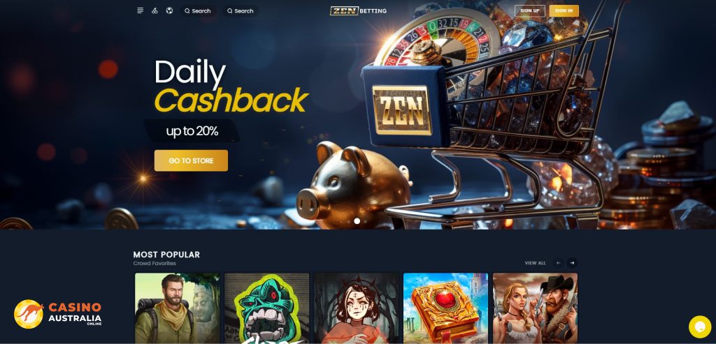 ZenBetting Casino Review Australia