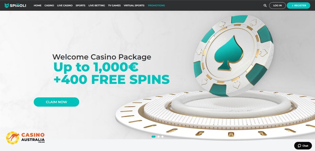 Spinoli Casino Review Australia