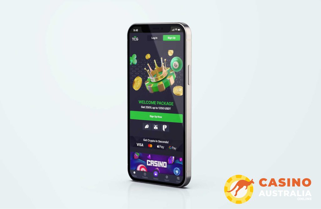 TopCGame Casino Mobile Version