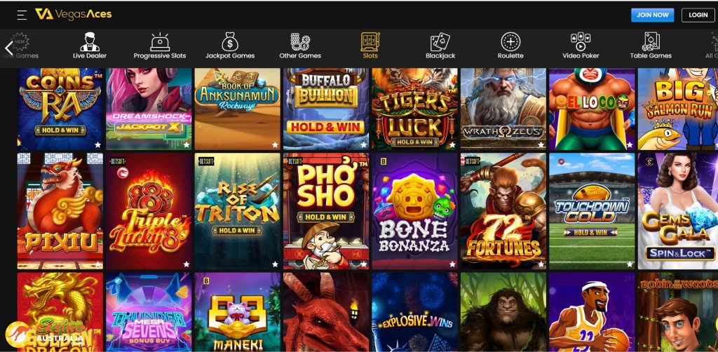 Vegas Aces Casino Games Australia