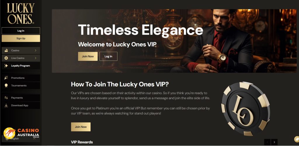 Vip Program at Lucky Ones Casino Australia