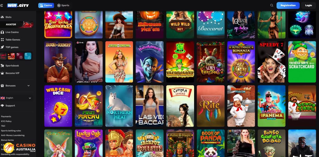 WinCity Casino Pokies Australia