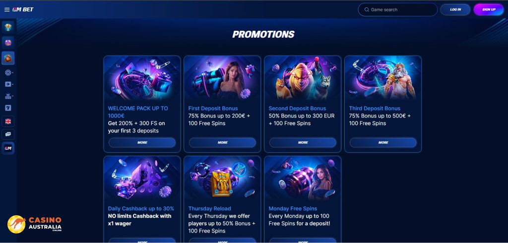 BM.Bet Casino Promotions Australia