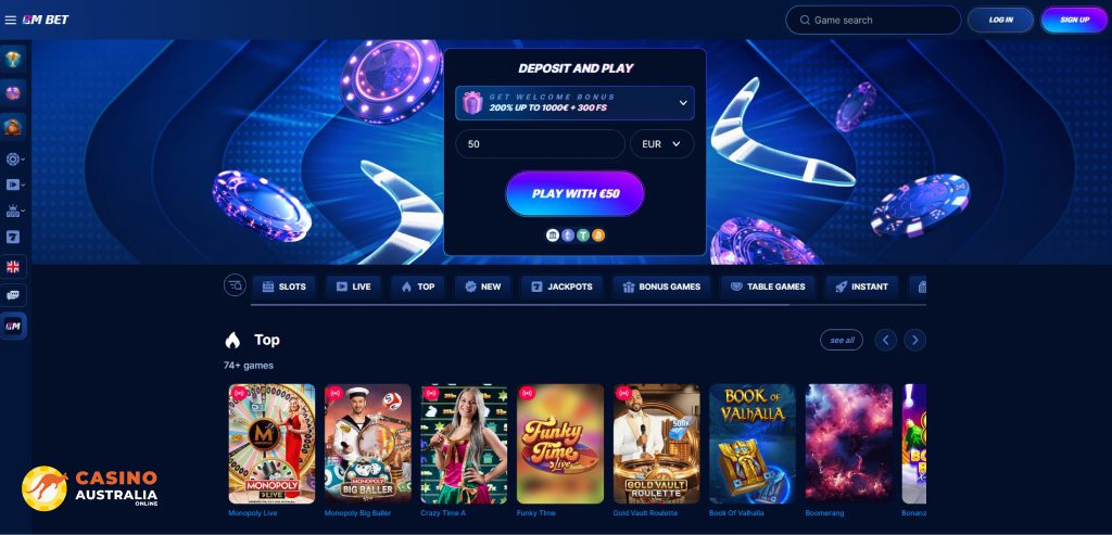 BM.Bet Casino Review Australia