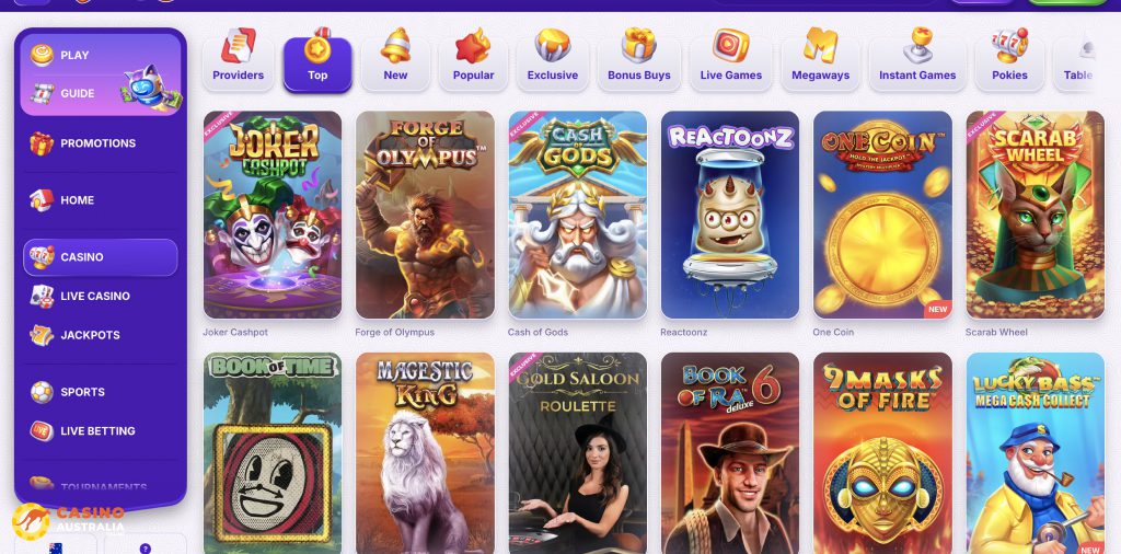 RoboCat Casino Pokies Australia