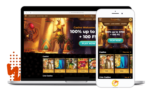 AmunRa Casino Mobile devices Version