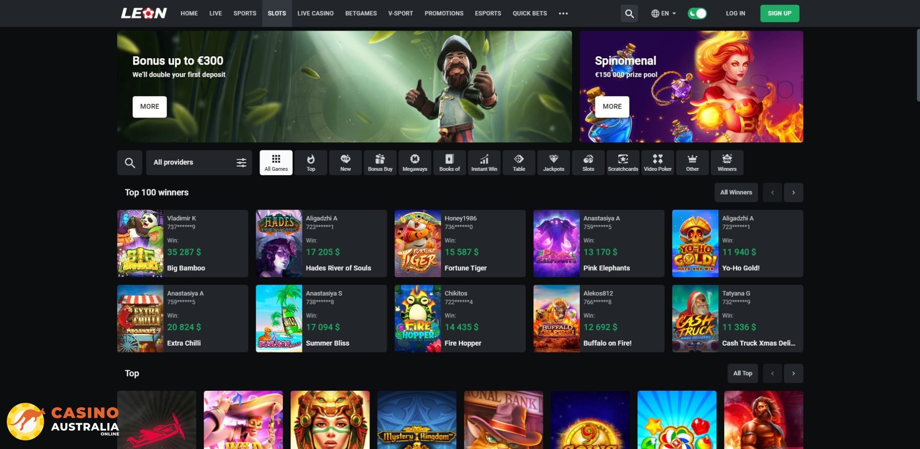 LeonBet Casino Review Australia