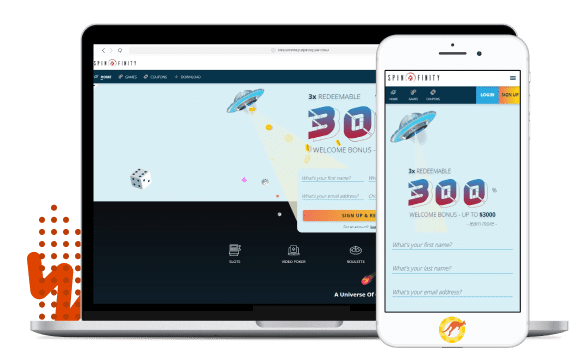 Spinfinity Casino Mobile Devices